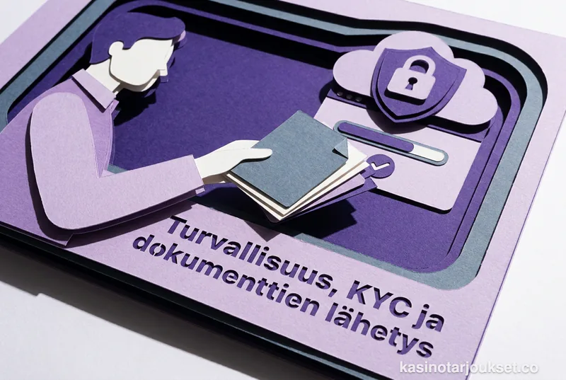 Turvallisuus, KYC ja dokumenttien lähetys